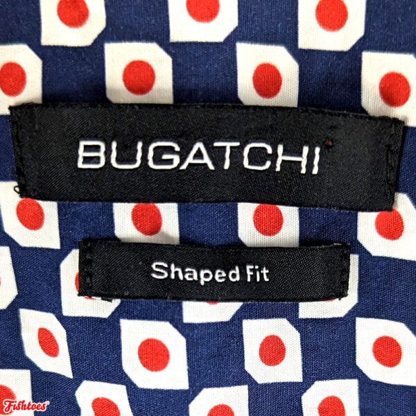 Bugatchi Brand Shaped Fit Men's XL Dress Shirt