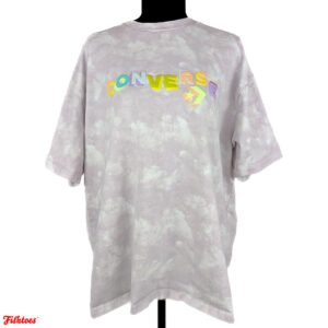 Converse Puffed Printed T-Shirt Tie Dye Women's Medium