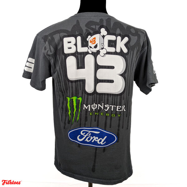 DC Monster Energy Block 43 Printed T-Shirt Men's Medium