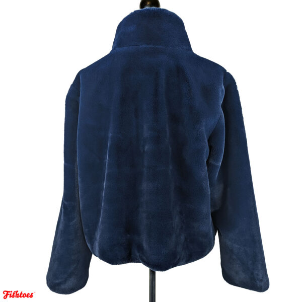 Elegant Ski Jacket Coat Royal Blue Women's 14 16 Thrift