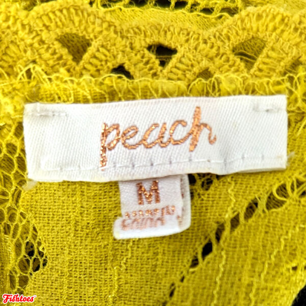 Peach Clothing Brand Thrift Women's Medium