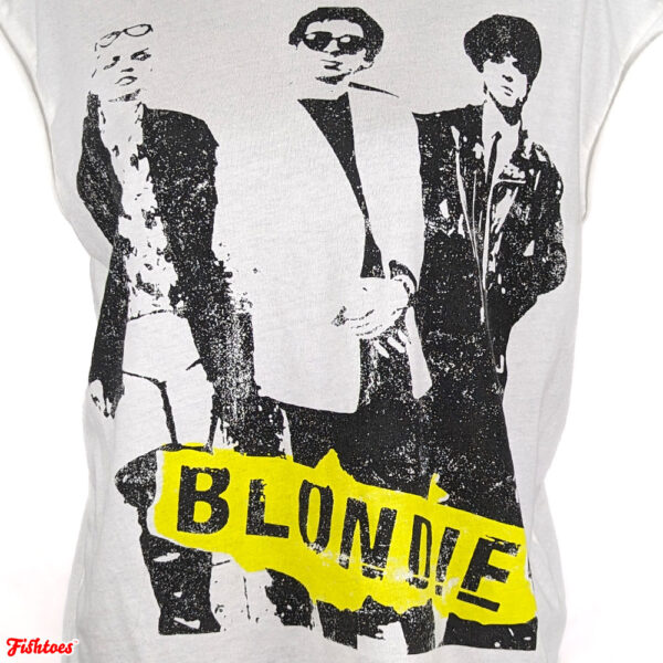 Blondie Photograph Printed T-Shirt Women's Small