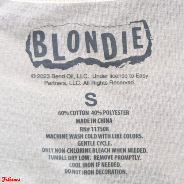 Blondie T-Shirt Small Women's