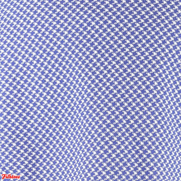 Blue & White Pattern Fabric Anne Klein