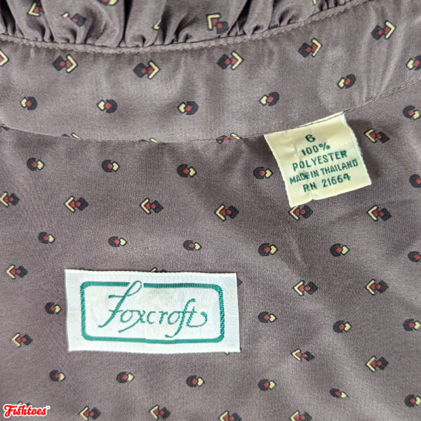 Foxcroft Vintage Clothing Company Brand Women's Small