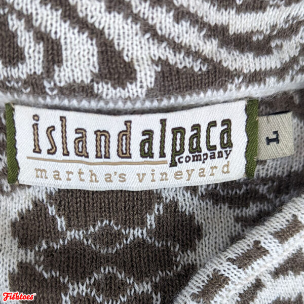 Island Alpaca Company Martha's Vineyard Sweater Women's Large