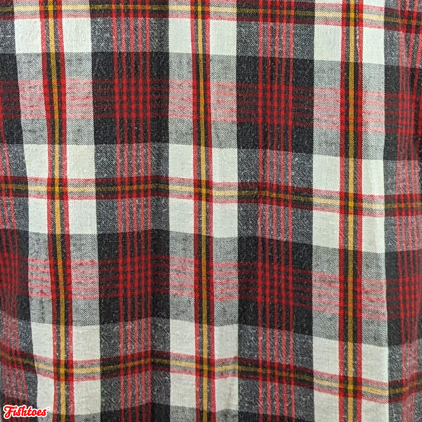 Made In Germany Men's Large Plaid Flannel Fabric