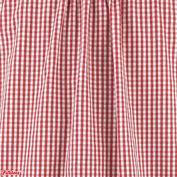 Picnic Red & White Fabric