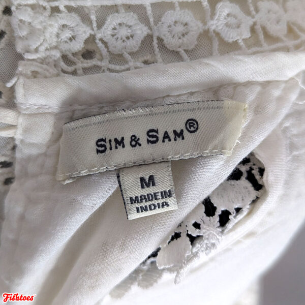 Sim & Sam Clothing Brand Made In India Women's Medium Thrift