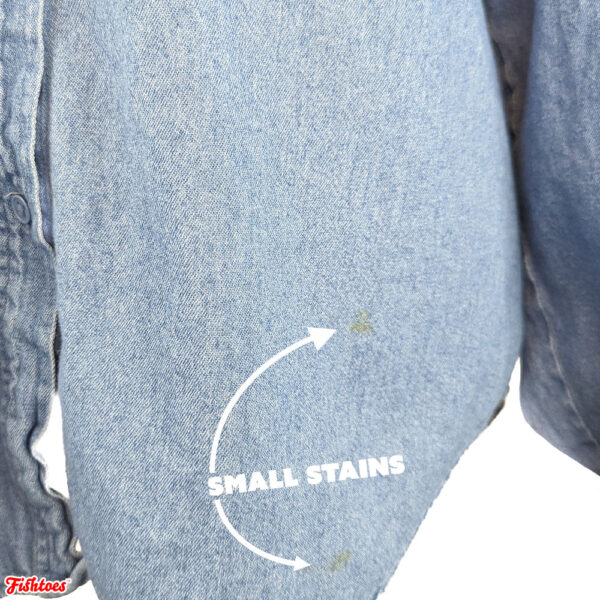 Small Stains Jean Denim Shirt