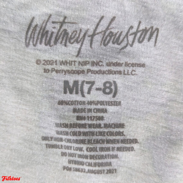 Whitney Houston Women's Medium