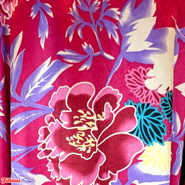 Floral Silky Fabric