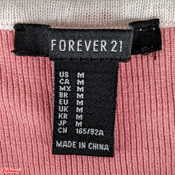 Forever 21 Medium Thrift Pink