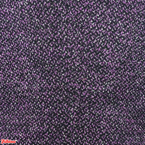 Purple Tweed Fabric