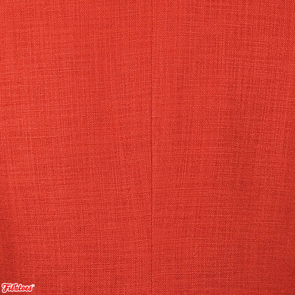 Red Linen Fabric