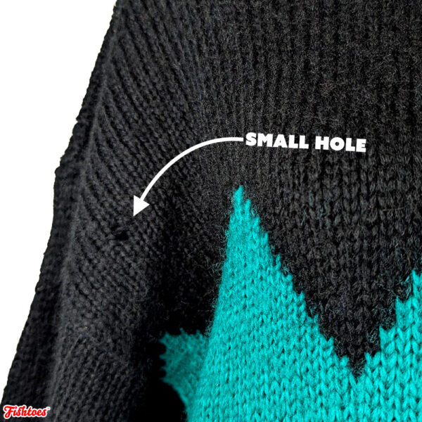 Small Hole Knit Sweater