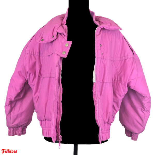 Vintage 80's 90's Inside Edge Recco Pink Winter Jacket Coat Women's XS