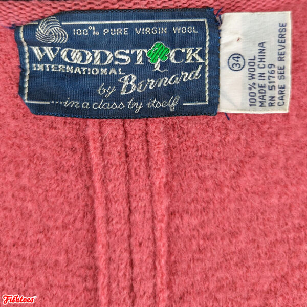 Woodstock International By Bernard 100% Virgin Wool Pink Women's Small 34