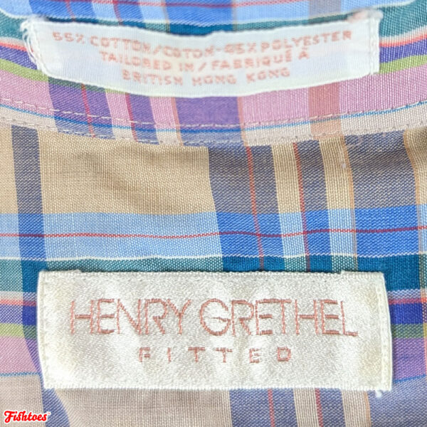 Henry Grethel Fitted Clothing Company Brand Vintage