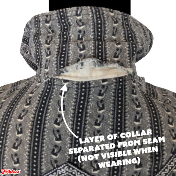 Layer Of Collar Separated