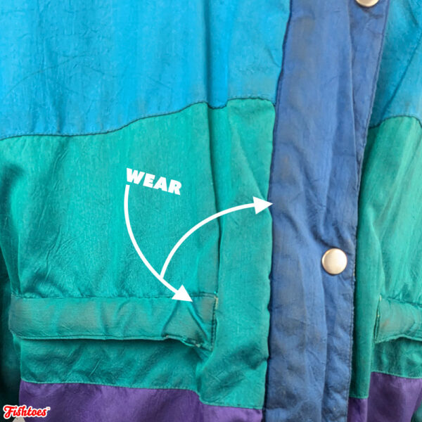 Wear Worn Vintage Winter Puffer Jacket