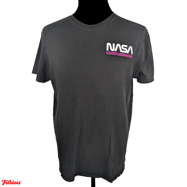 Nasa Neon Astronaut Printed Graphic T-Shirt Men's Large