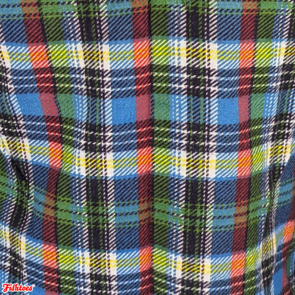 Vintage Rainbow Plaid Fabric