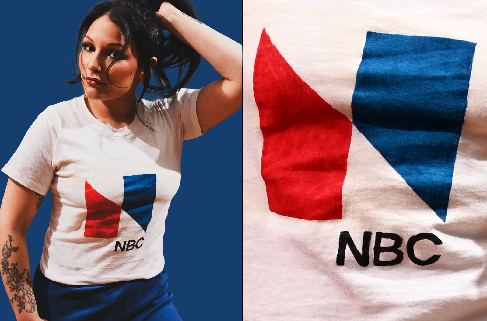 Vintage 1970s NBC Tshirt